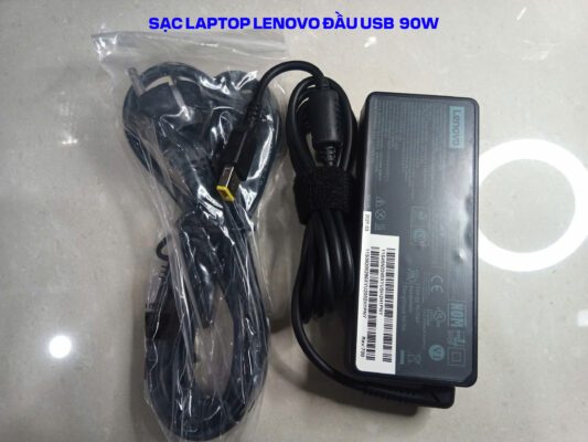 Sạc laptop Lenovo đầu USB 90W 20V-4.5A 11 SAC LAPTOP LENOVO DAU USB KIM 90W