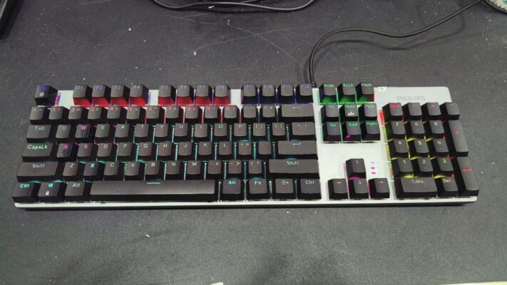 Bàn phím cơ Philips SPK8404 cũ 13 ban phim co philips spk8404