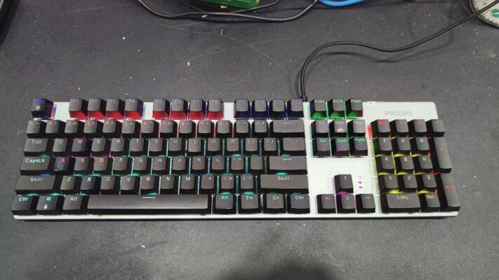 Bàn phím cơ Philips SPK8404 cũ 12 ban phim co philips spk8404 cu