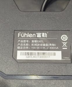 Bàn phím cơ Fuhlen G87L cũ 5 phim Fuhlen G87L Cu