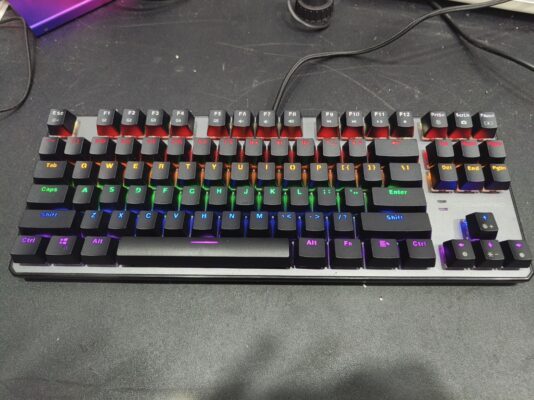 Bàn phím cơ Tecware Phantom cũ 7 Ban phim Tecware Phantom cu