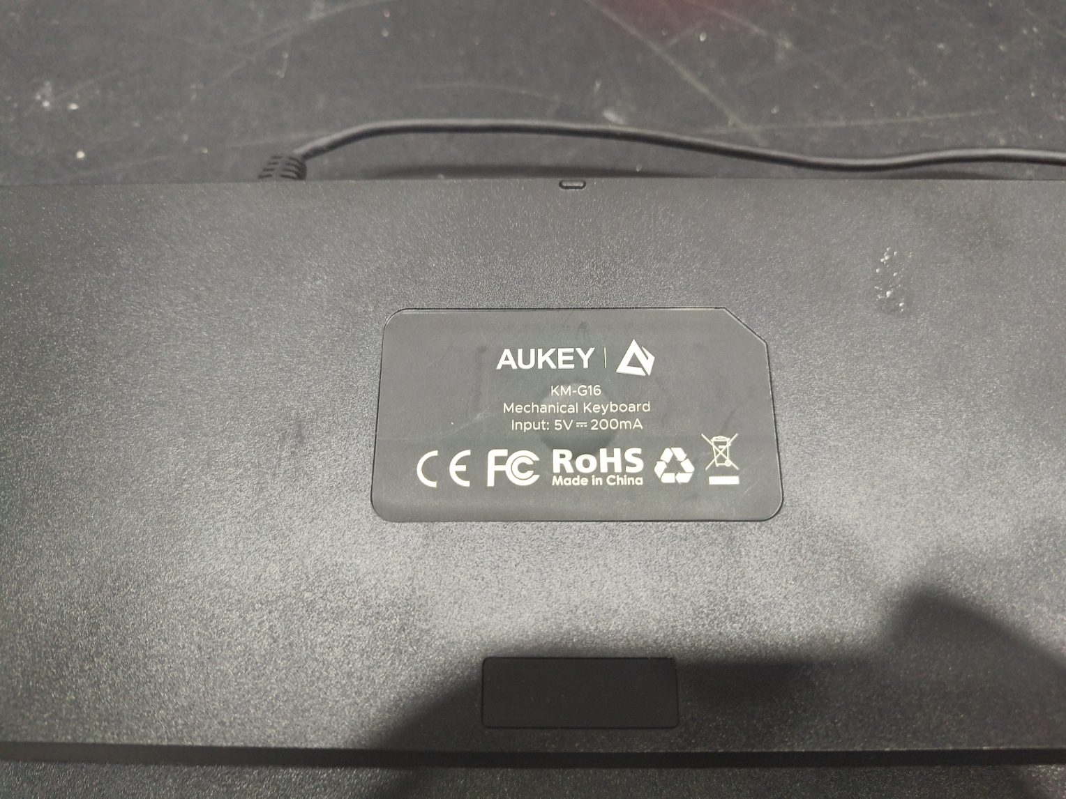 Bàn phím cơ Aukey KMG16 cũ 3 Bàn phím cơ Aukey KMG16 cũ - Ảnh 3