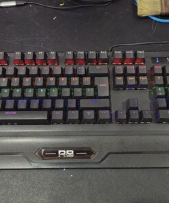 Bàn phím cơ Rainbow Gear V8 cũ 5 ban phim co rainbow gear v8 cu