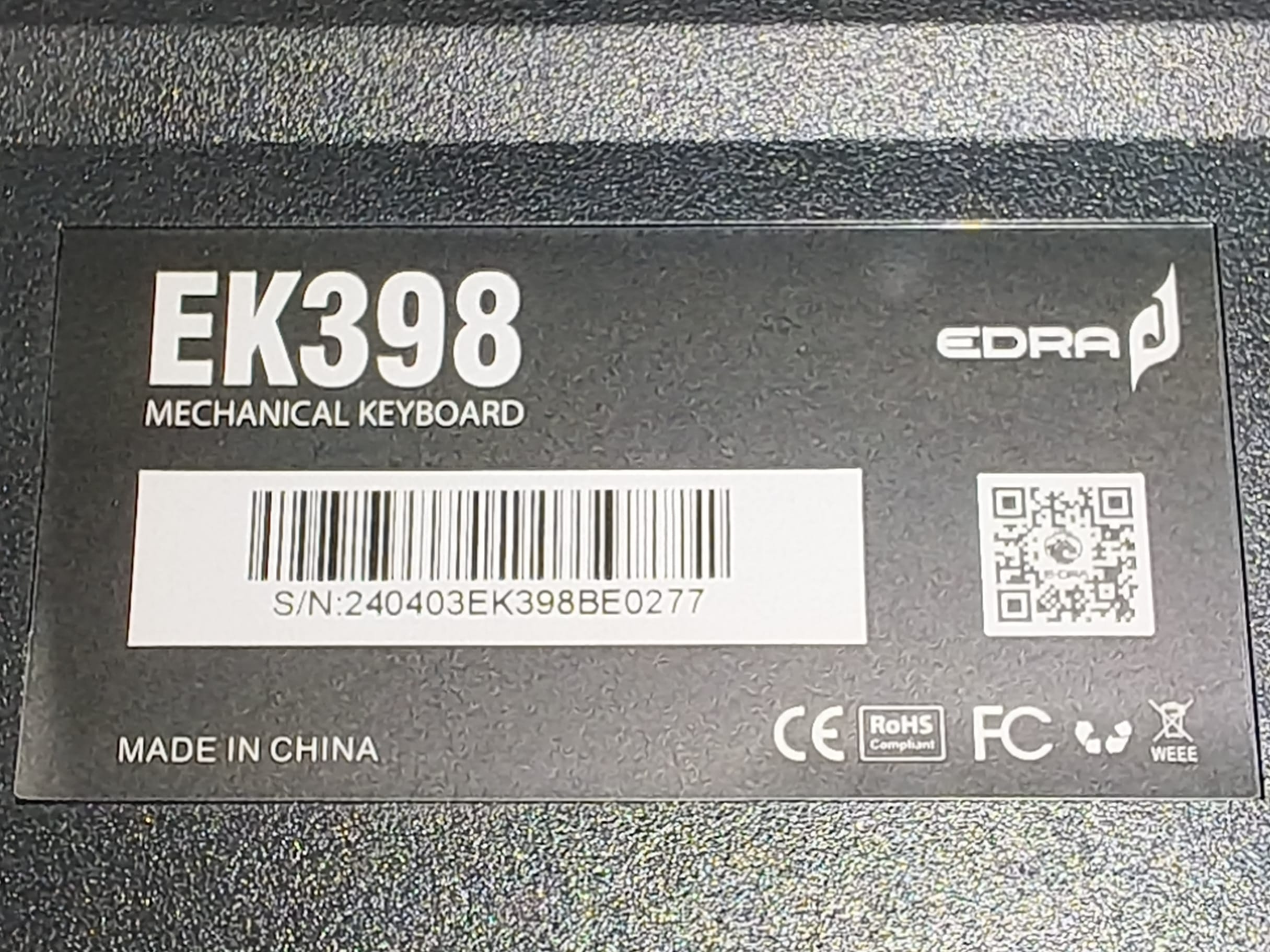 Bàn phím cơ Edra EK398 2 Bàn phím cơ Edra EK398 - Ảnh 2