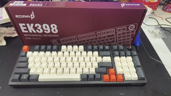 Bàn phím cơ Edra EK398 9 edra ek398