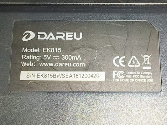 Bàn phím cơ Dareu EK815 cũ 8 phim co dareu EK815 cu