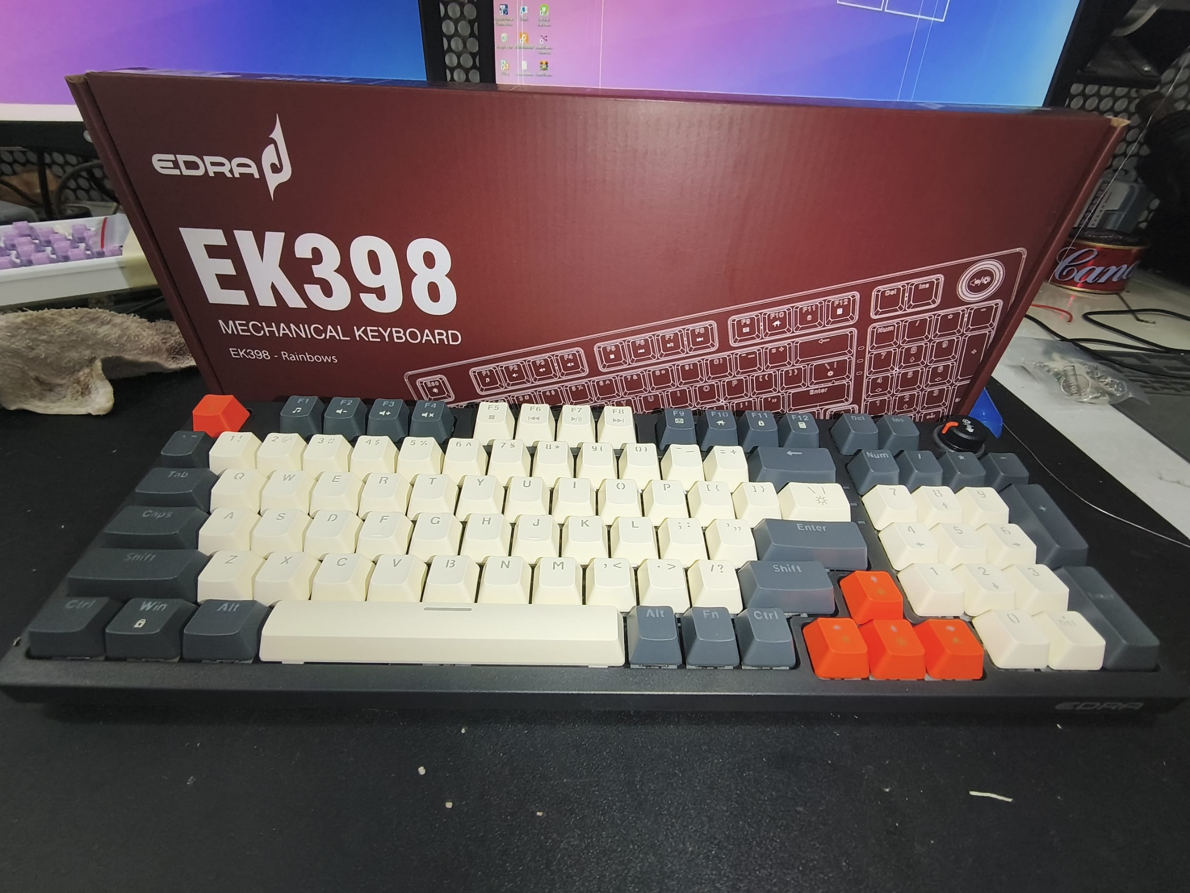 Bàn phím cơ Edra EK398 1 Bàn phím cơ Edra EK398
