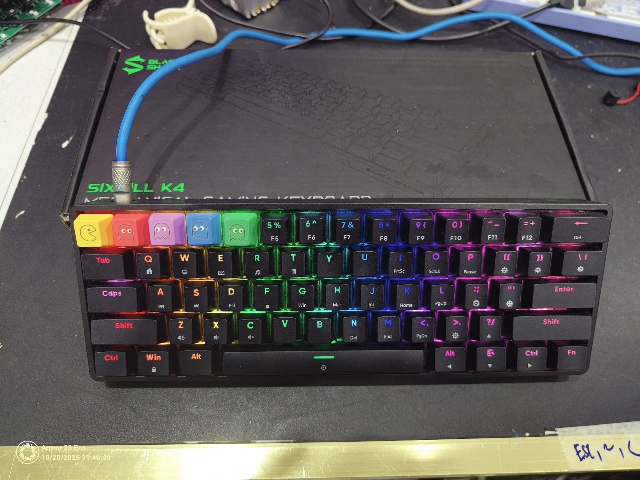 Bàn phím cơ Black Shark BS K4 cũ 1 Bàn phím cơ Black Shark BS K4 cũ