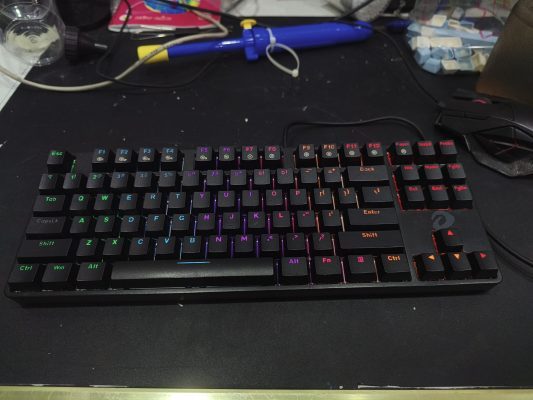 Bàn phím cơ Dareu EK87 cũ 9 ban phim co dareu EK87 cu