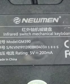 Bàn phím cơ Newmen GM390 cũ 6 ban phim newmen GM390 cu