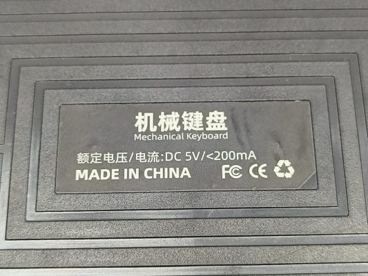 Bàn phím cơ CPS K550 cũ 8 phim co cu cps K550 cu