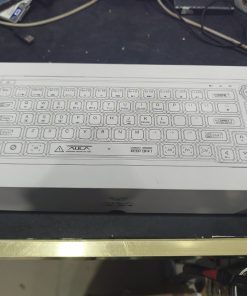Bàn phím cơ Aula F68 hồng trong suốt 8 aula f68