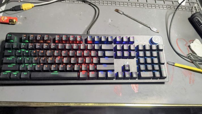 Bàn phím cơ Fantech MK853 cũ 6 bàn phím cơ Fantech MK853 cũ