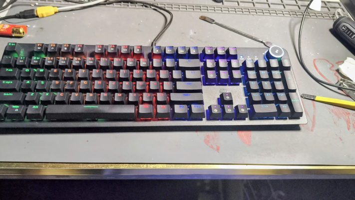 Bàn phím cơ Fantech MK853 cũ 7 ban phim fantech MK853 cu
