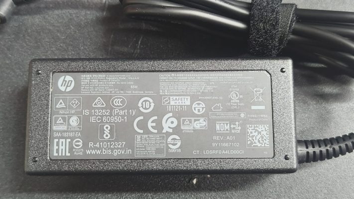 Sạc laptop hp đầu nhỏ kim 65W 19V-3.33A 11 Sac laptop hp nho kim 65w