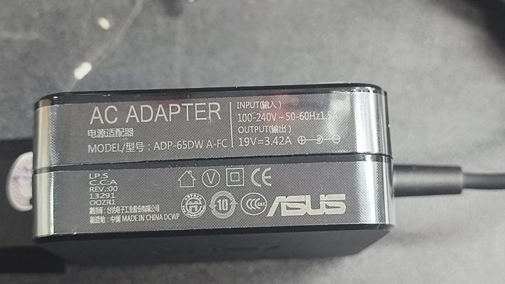 Sạc laptop Asus đầu nhỏ kim 65W 19V-3.42A 8 sạc laptop asus đầu nhỏ kim 65w
