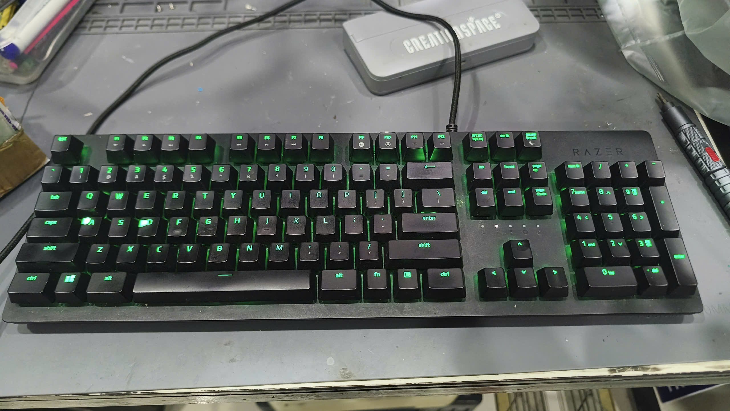 Bàn phím cơ Razer Huntsman cũ 4 Bàn phím cơ Razer Huntsman cũ - Ảnh 4